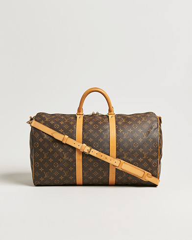 Louis Vuitton Pre-Owned Keepall Bandouliére 50 Monogram – Marrone