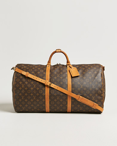 Louis Vuitton Pre-Owned Keepall Bandouliére 60 Monogram – Marrone
