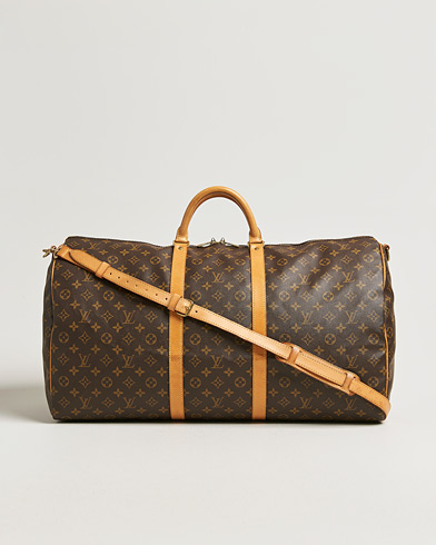 Louis Vuitton Pre-Owned Keepall Bandouliére 60 Monogram – Marrone