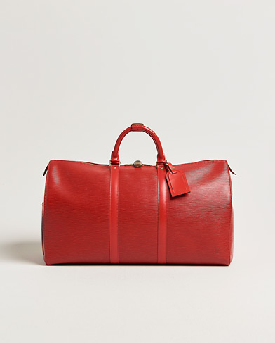 Louis Vuitton Pre-Owned Keepall 50 Epi Leather Red – Rosso