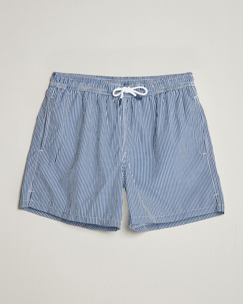 Fedeli Madeira Swim Trunk Blue Stripes – Blu