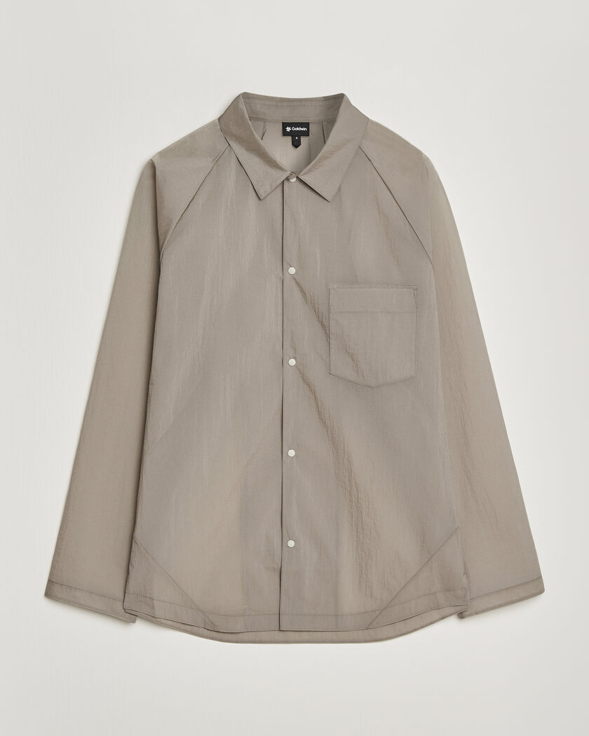 Goldwin Nylon Wind Shirt Arid Beige – Beige