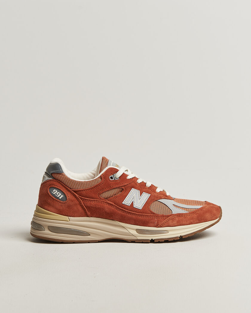 New Balance Made In US & UK New Balance Made in Made In UK 991v2 Porters Clay – Arancione