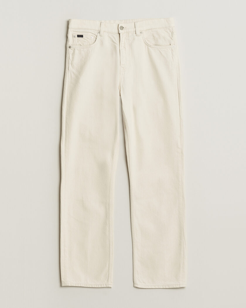 Gant Straight Fit Jeans Ecru – Bianco