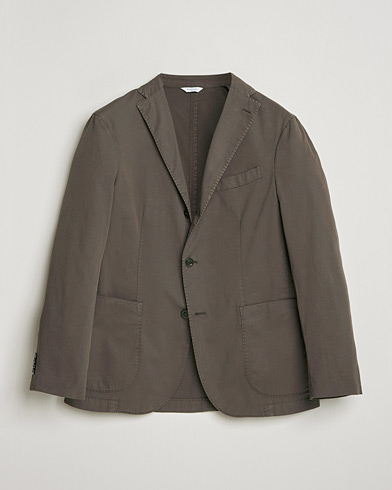 Boglioli K Jacket Supima Cotton Blazer Dark Brown – Marrone