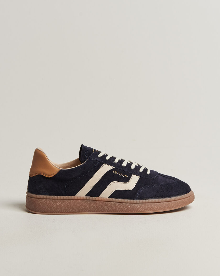 GANT Cuzmo Suede Sneaker Marine/White – Blu