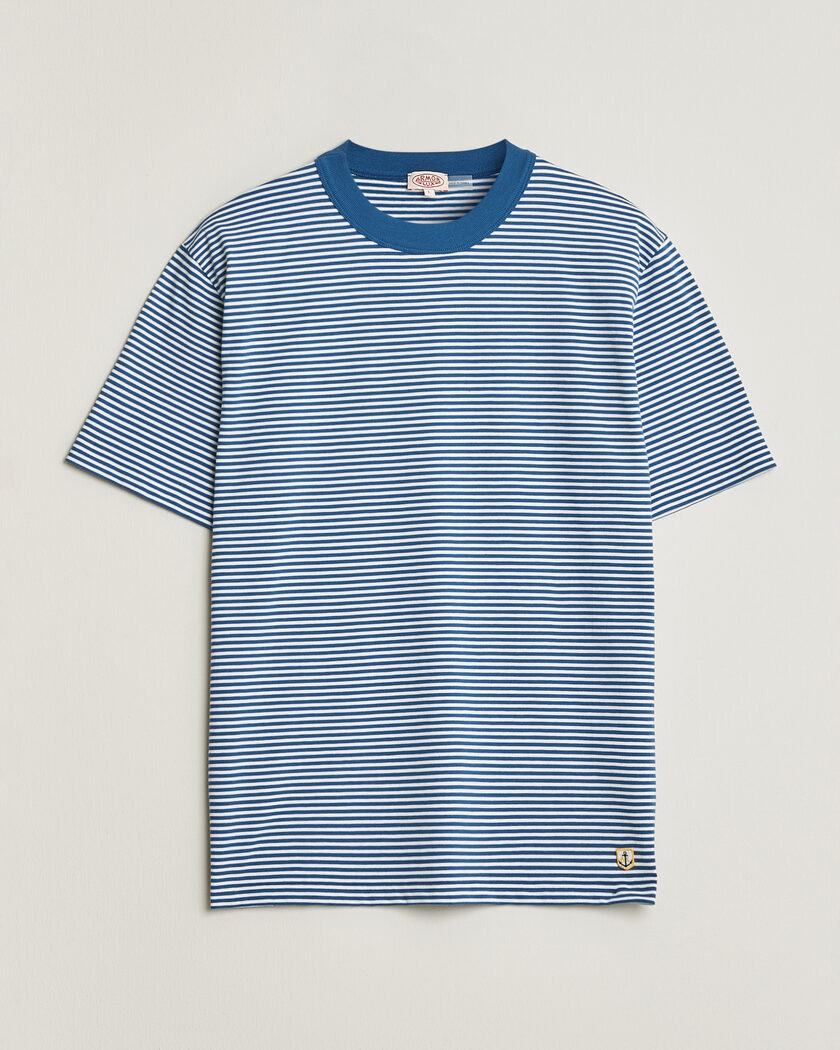 Armor-lux Callac Héritage Stripe T-Shirt Dark Blue/Blanc – Multicolore