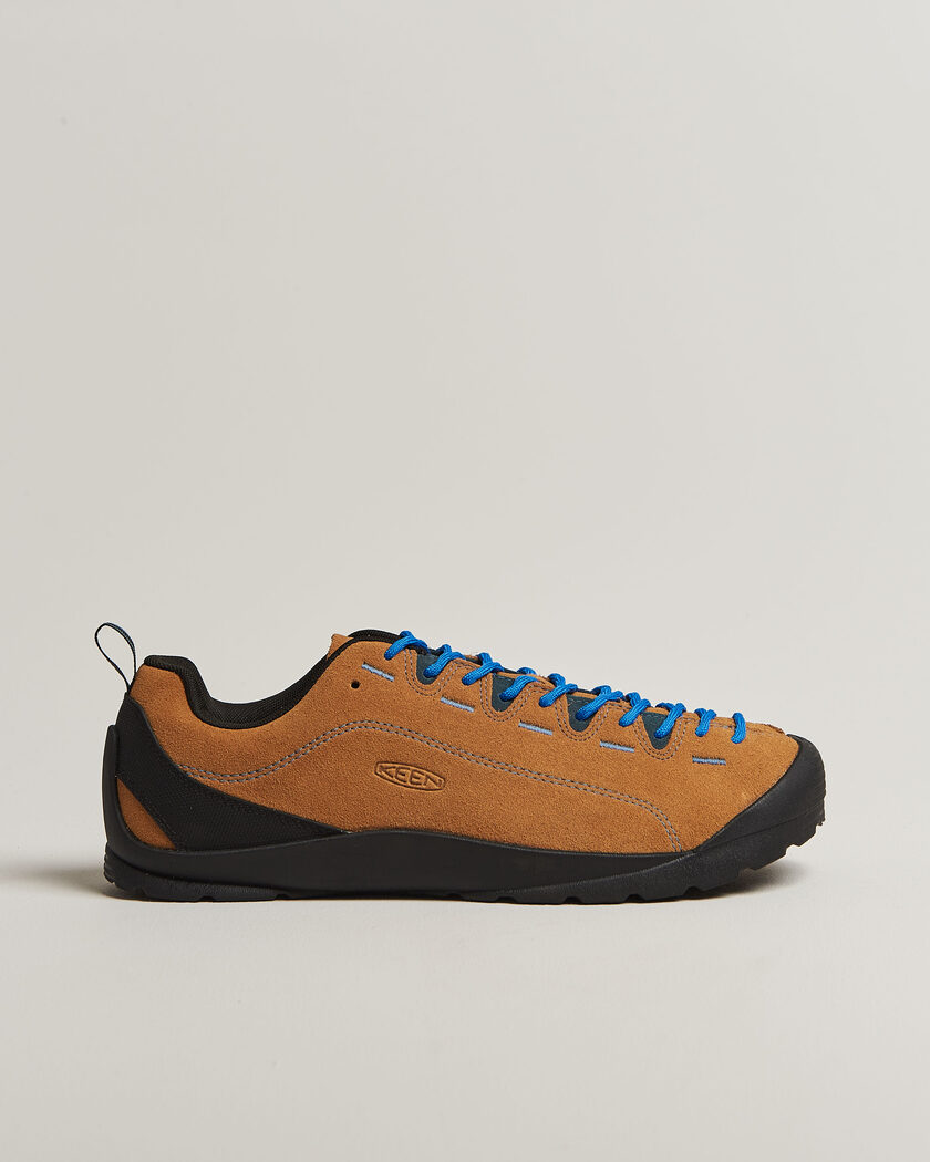 KEEN Jasper Suede Sneaker Cathay Spice – Marrone