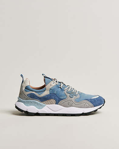 Flower Mountain Yamano 3 Suede/Nylon Sneaker Light Blue – Blu