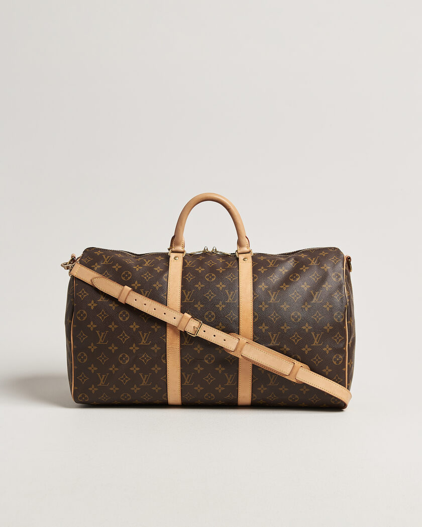 Louis Vuitton Pre-Owned Keepall Bandouliére 50 Monogram – Marrone