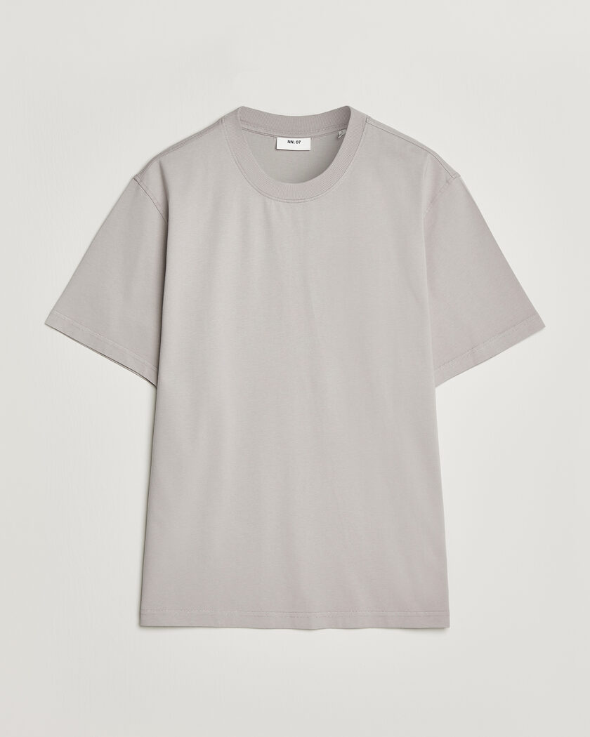 NN07 Adam Crew Neck T-Shirt Moon Dust – Grigio