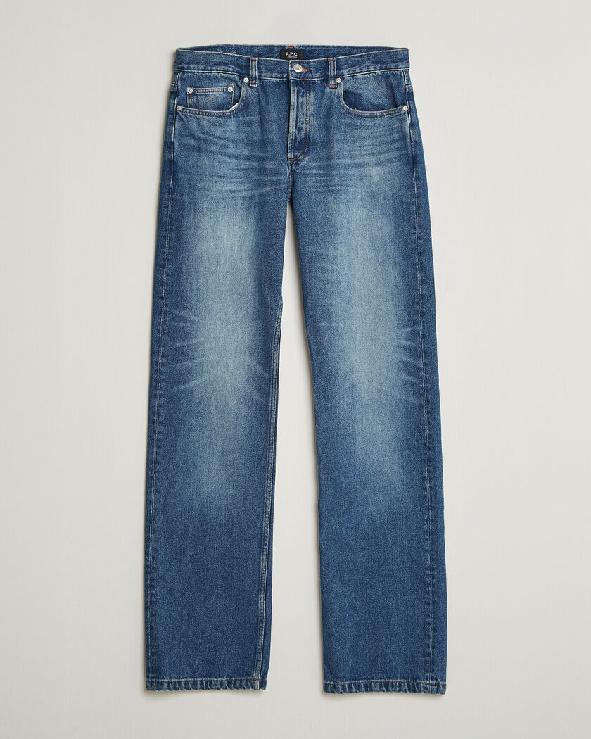 A.P.C. Rescue Jeans Washed Indigo – Blu