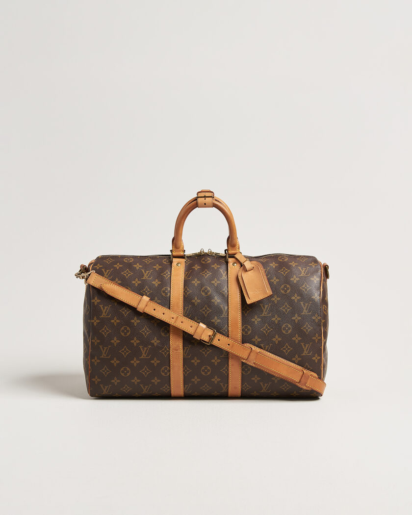 Louis Vuitton Pre-Owned Keepall 45 Bandouliére Monogram – Marrone