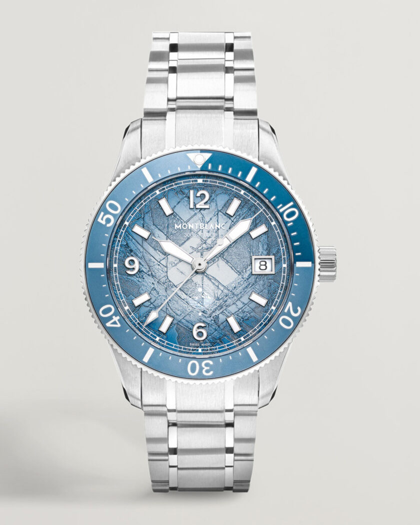 Montblanc Iced Sea Automatic Date 0 Oxygen Light Blue – Blu