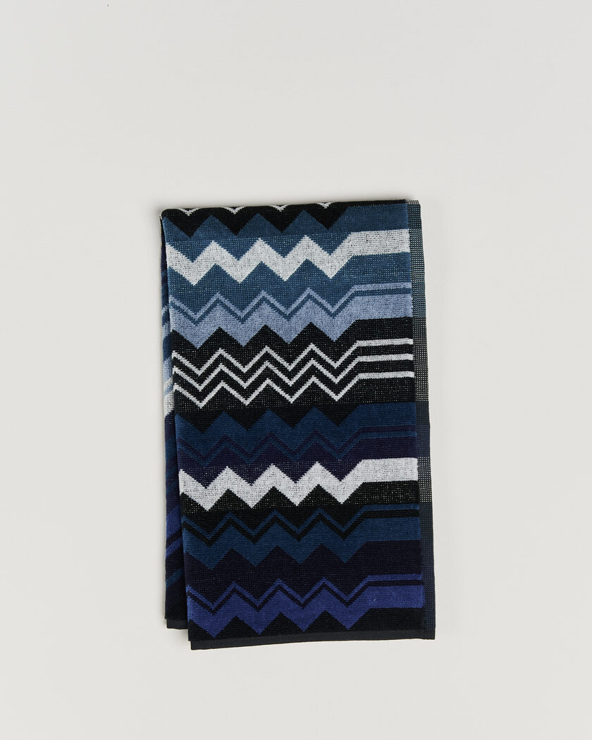 Missoni Home Giacomo Hand Towel 70x40cm Multi Blue – Blu