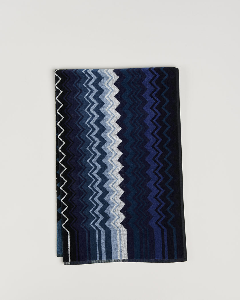 Missoni Home Giacomo Bath Towel 70x115cm Multi Blue – Blu
