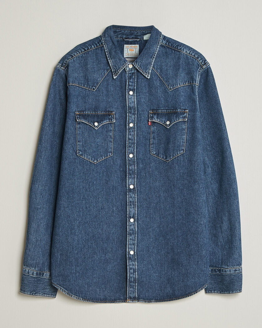 Levi's Barstow Western Standard Shirt Soulcell Western – Blu