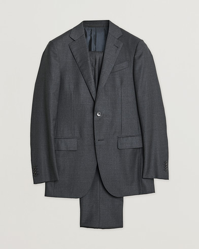 Pre-owned Ermenegildo Zegna Wool Suit Grey 44 – Grigio