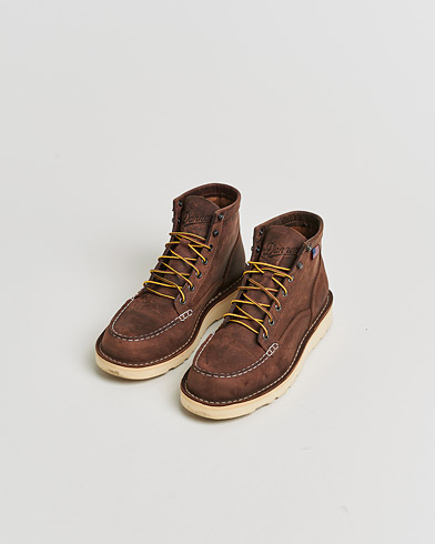 Pre-owned Danner Bull Run Leather Moc Toe Boot Brown US9 - EU43 – Marrone