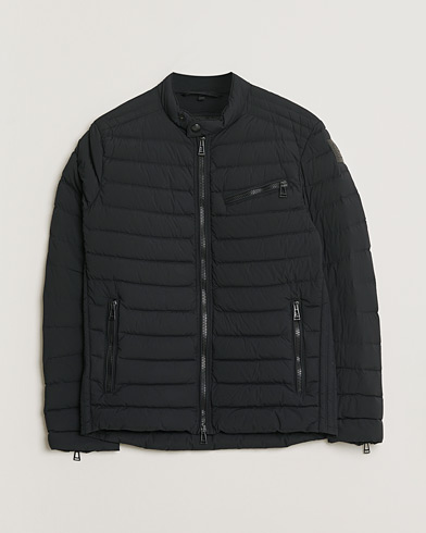 Pre-owned Belstaff Tamworth Stretch Down Jacket Black 46 – Nero