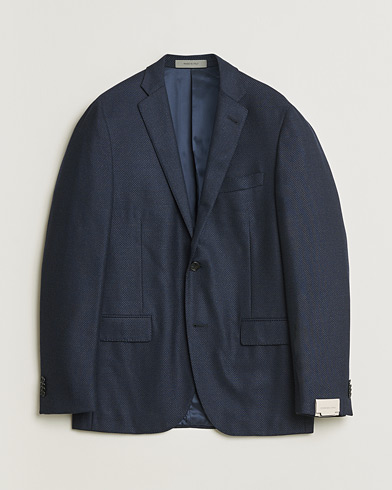 Pre-owned Corneliani Wool & Cashmere Blazer Navy 50 – Blu