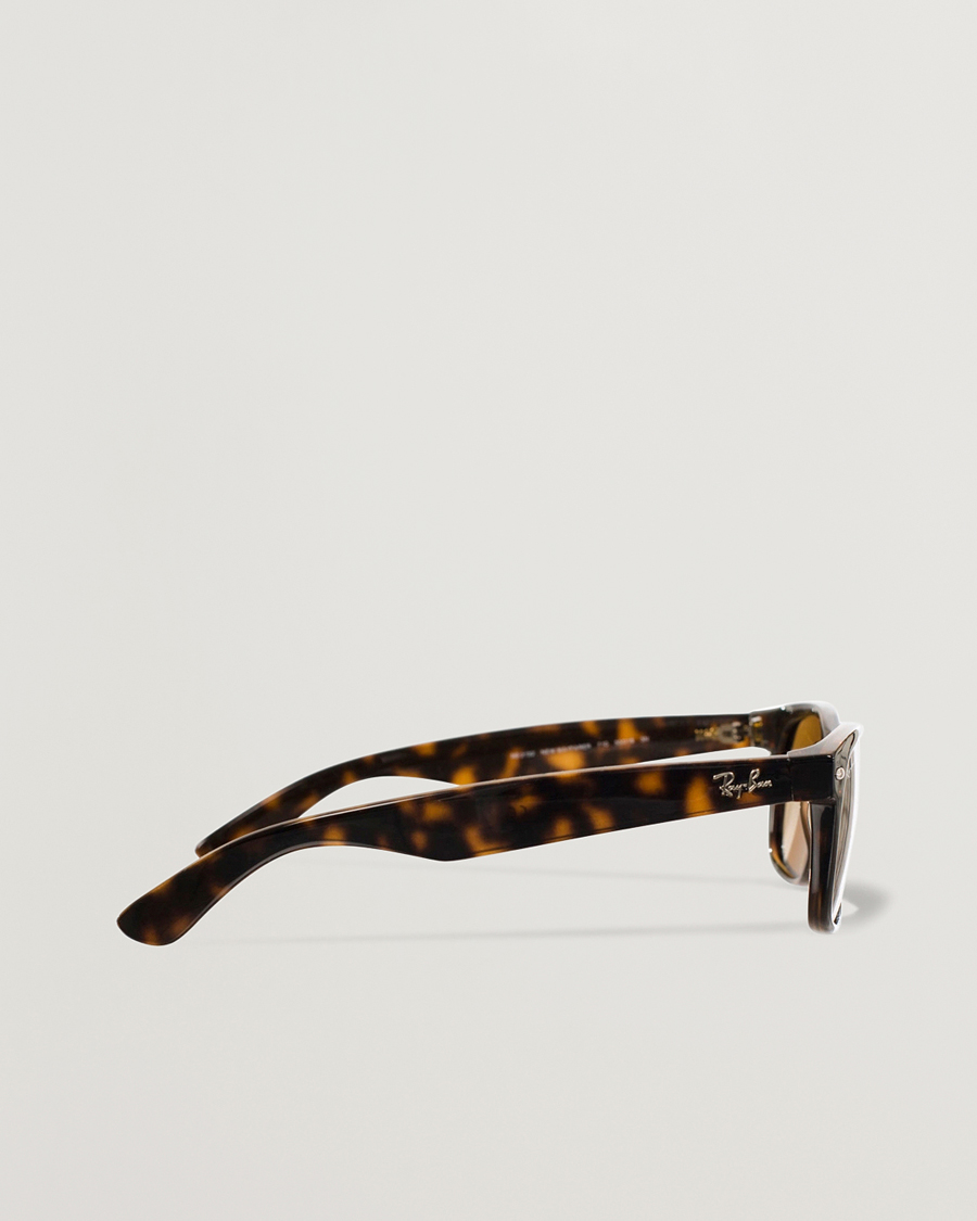 Uomini | Occhiali da sole | Ray-Ban | New Wayfarer Sunglasses Light Havana/Crystal Brown