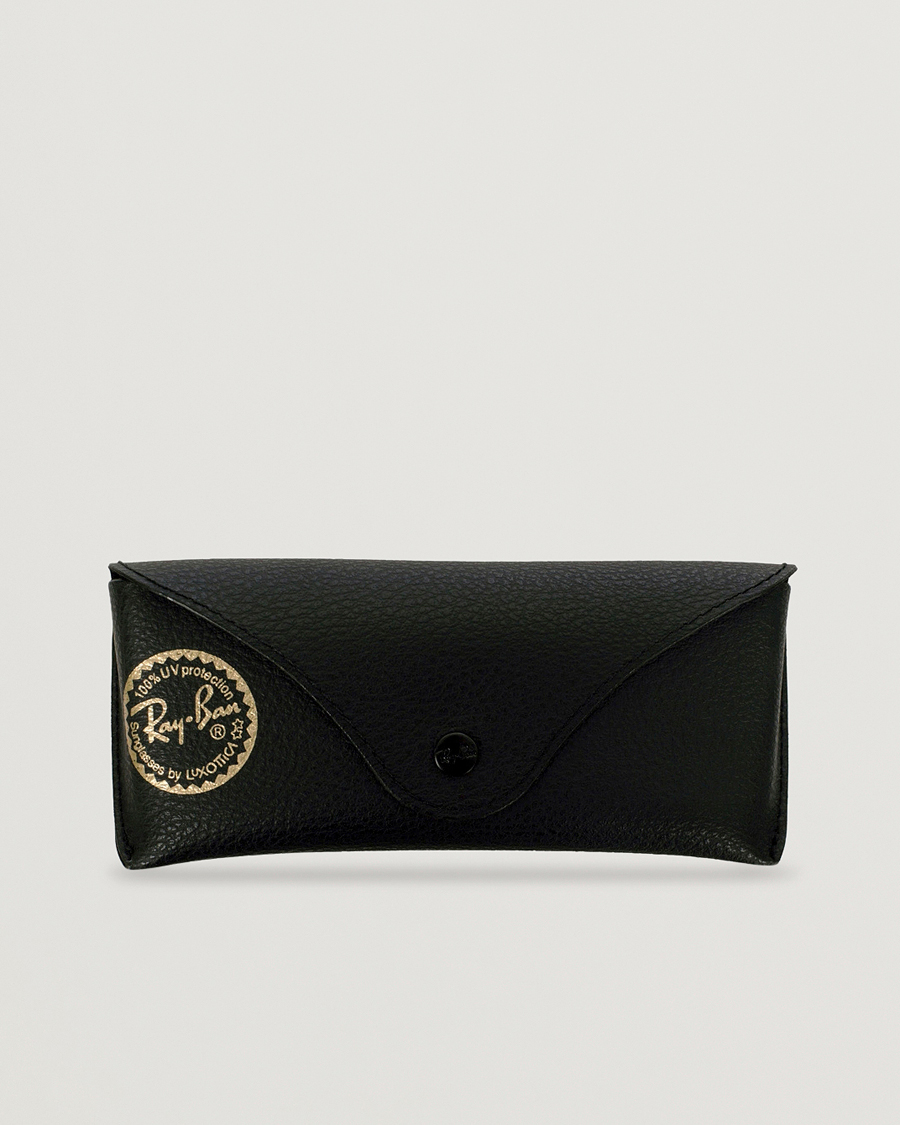 Uomini | Occhiali da sole | Ray-Ban | Original Wayfarer Sunglasses Black/Crystal Green