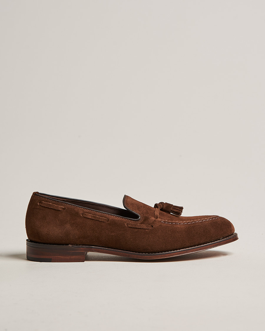 Uomini | Mocassini | Loake 1880 | Russell Tassel Loafer Polo Oiled Suede