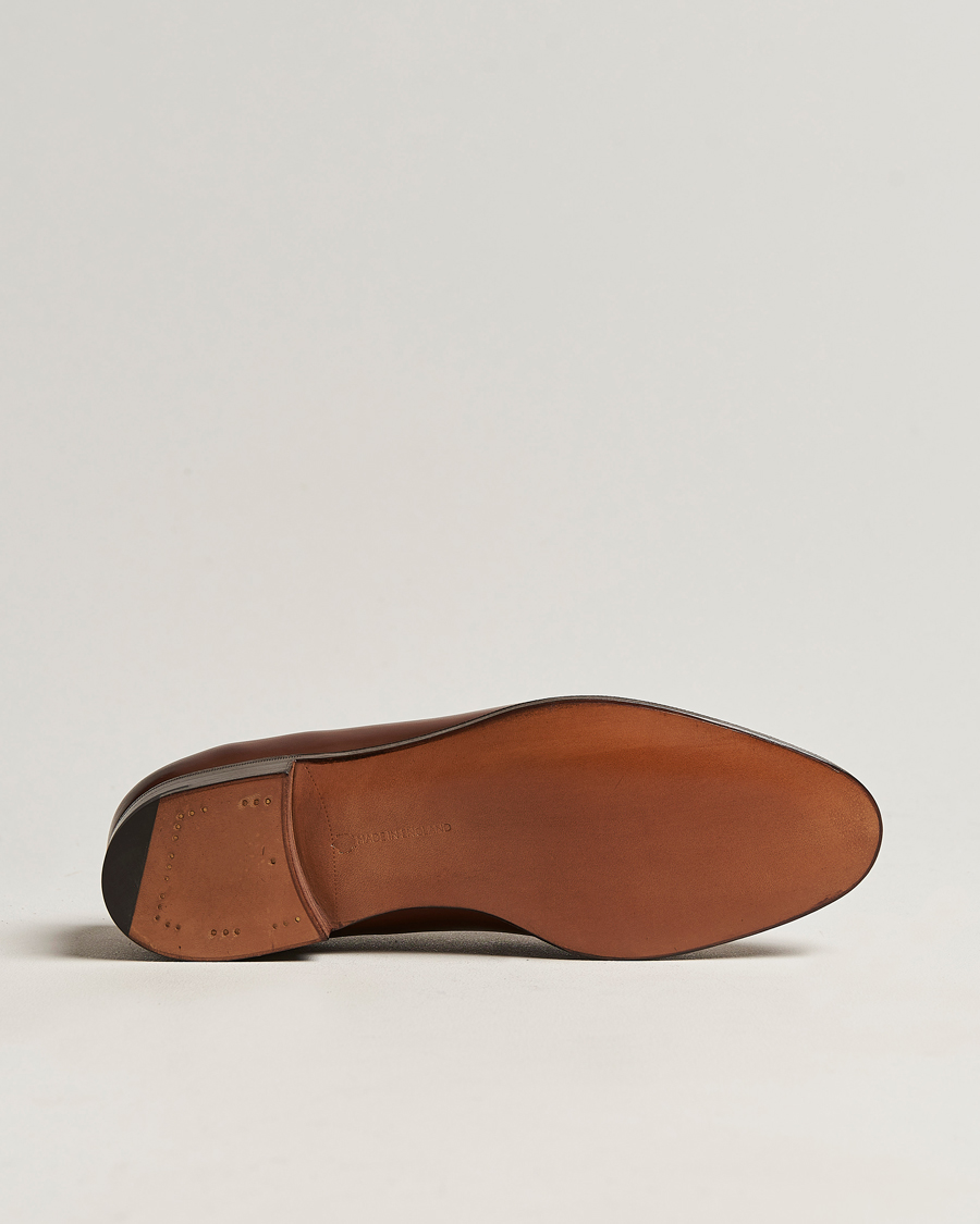 Uomini | Mocassini | Edward Green | Piccadilly Penny Loafer Dark Oak Antique