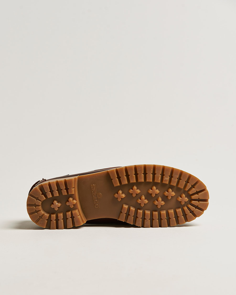 Uomini | Mocassini | Sebago | Ranger Waxy Leather Loafer Brown Gum
