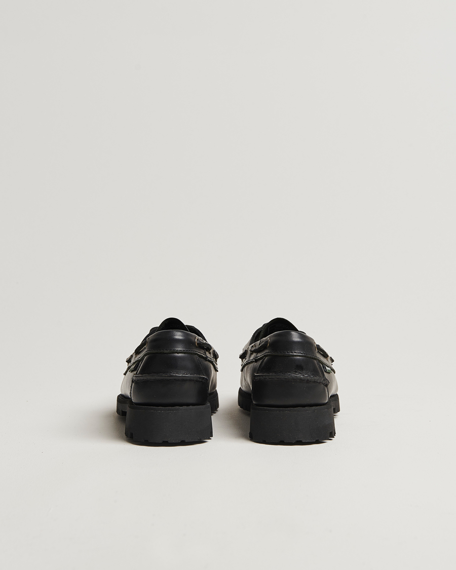 Uomini | Mocassini | Sebago | Ranger Waxy Leather Loafer Total Black