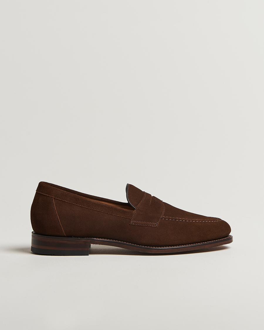 Uomini | Mocassini | Loake Shoemakers | Imperial Suede Loafers Brown
