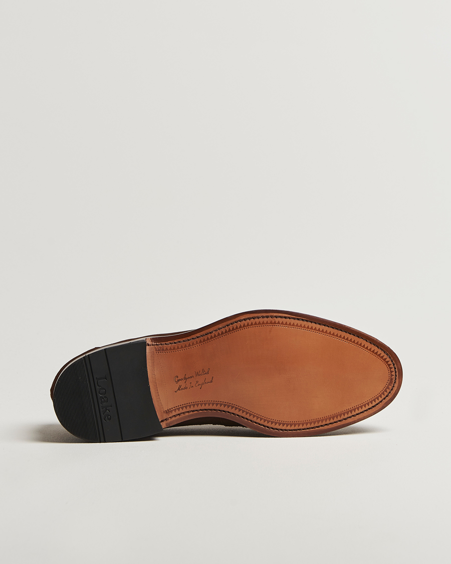Uomini | Mocassini | Loake Shoemakers | Imperial Suede Loafers Brown
