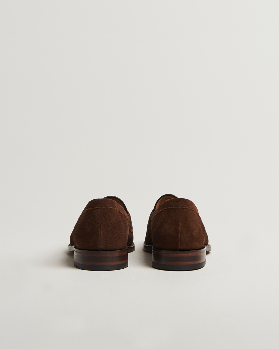 Uomini | Mocassini | Loake Shoemakers | Imperial Suede Loafers Brown