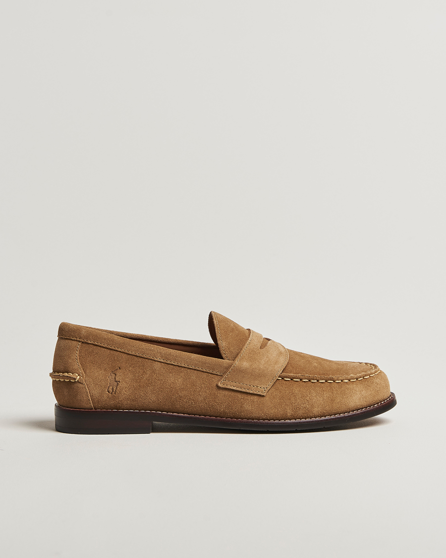 Uomini | Mocassini | Polo Ralph Lauren | Alston Suede Penny Loafer Desert Tan