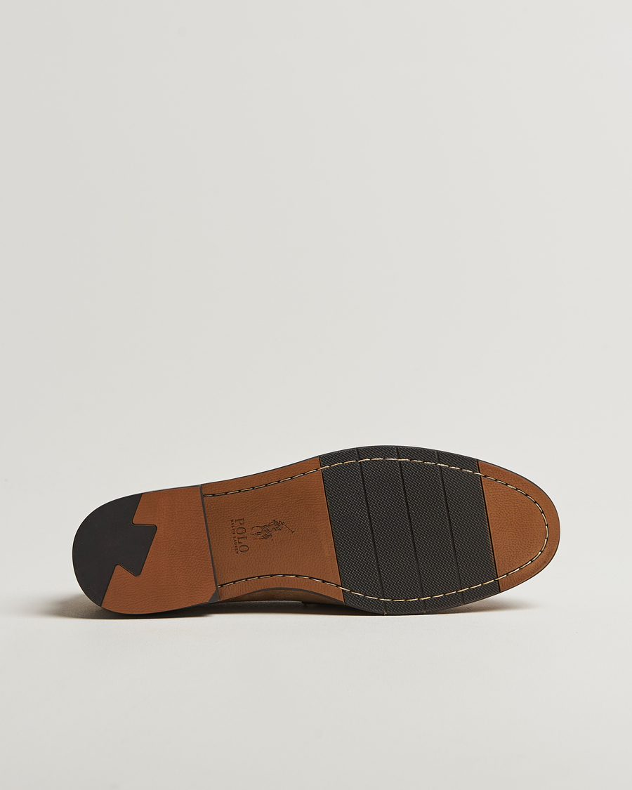 Uomini | Mocassini | Polo Ralph Lauren | Alston Suede Penny Loafer Desert Tan