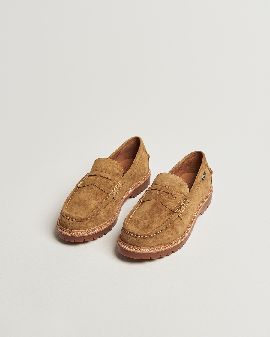 Uomini | Mocassini | Polo Ralph Lauren | Jett Suede Penny Loafer Desert Tan