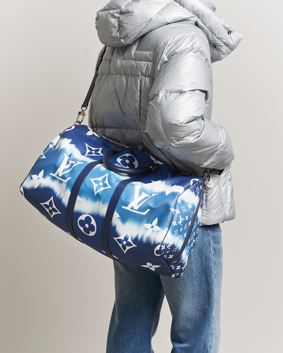 Uomini | Pre-Owned & Vintage Bags | Louis Vuitton Pre-Owned | Keepall Bandoulière 50 Escale Limited Edition