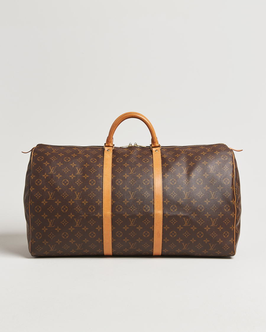 Uomini | Pre-Owned & Vintage Bags | Louis Vuitton Pre-Owned | Keepall 60 Monogram