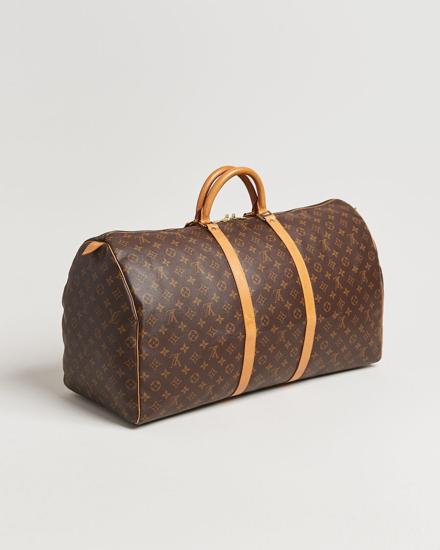 Uomini | Pre-Owned & Vintage Bags | Louis Vuitton Pre-Owned | Keepall 60 Monogram