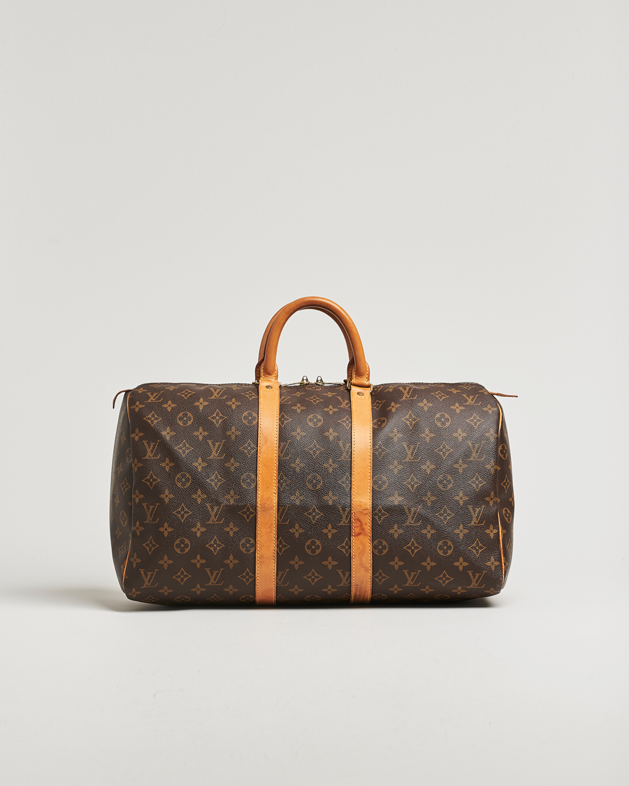 Uomini | Pre-Owned & Vintage Bags | Louis Vuitton Pre-Owned | Keepall 45 Monogram