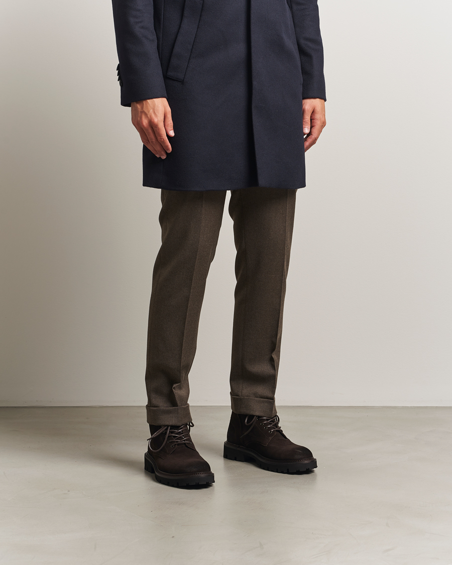 Uomini | Stivali | BOSS BLACK | Julyo Suede Boot Dark Brown