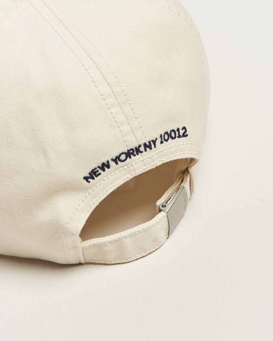 Uomini | Cappelli & Berretti | GANT 240 Mulberry Street | Washed Twill Cap Cream