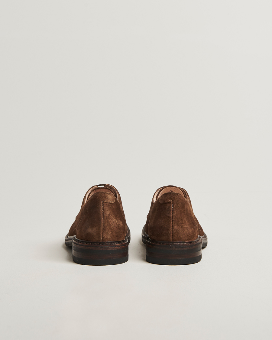 Uomini | Scarpe derby | Astorflex | Carlflex Moc Toe Dark Khaki Suede