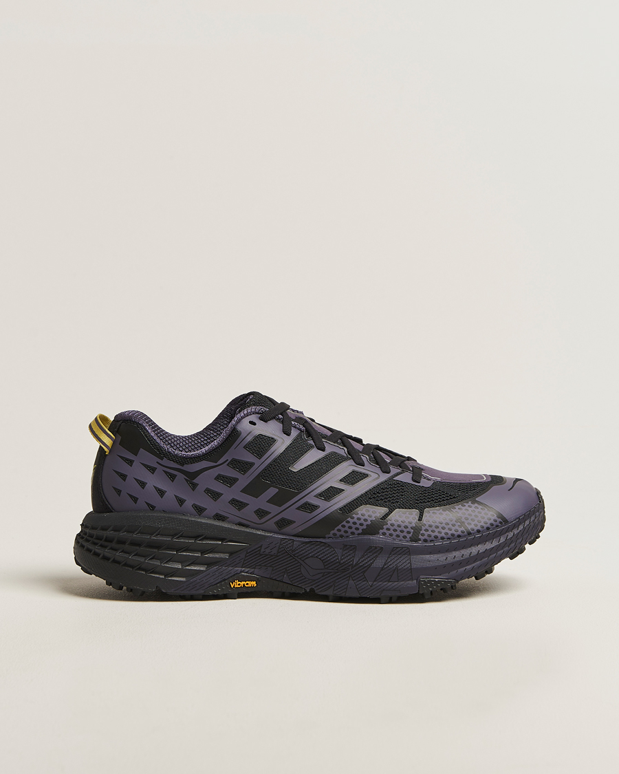 Uomini | Sneakers da trail | Hoka | One Speedgoat 2 Trail Sneakers Black/Squid Ink