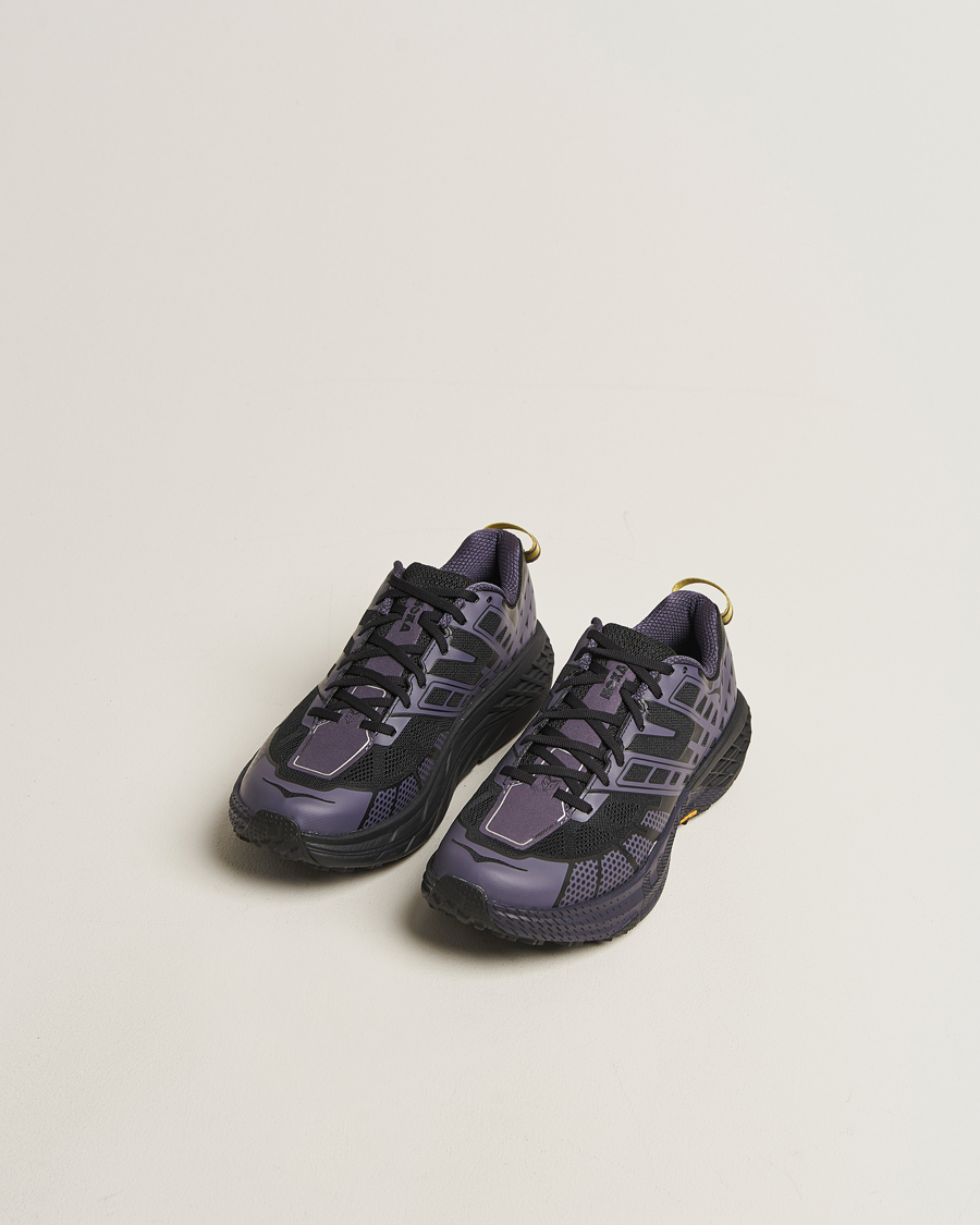 Uomini | Sneakers da trail | Hoka | One Speedgoat 2 Trail Sneakers Black/Squid Ink