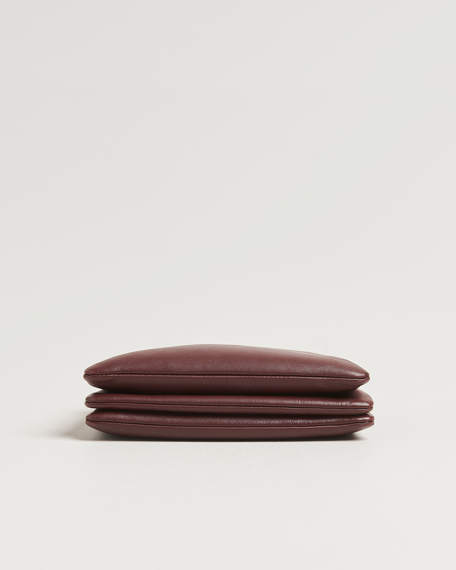 Uomini | Celine Pre-Owned Trio Bag Medium Bordeaux | Celine Pre-Owned | Trio Bag Medium Bordeaux