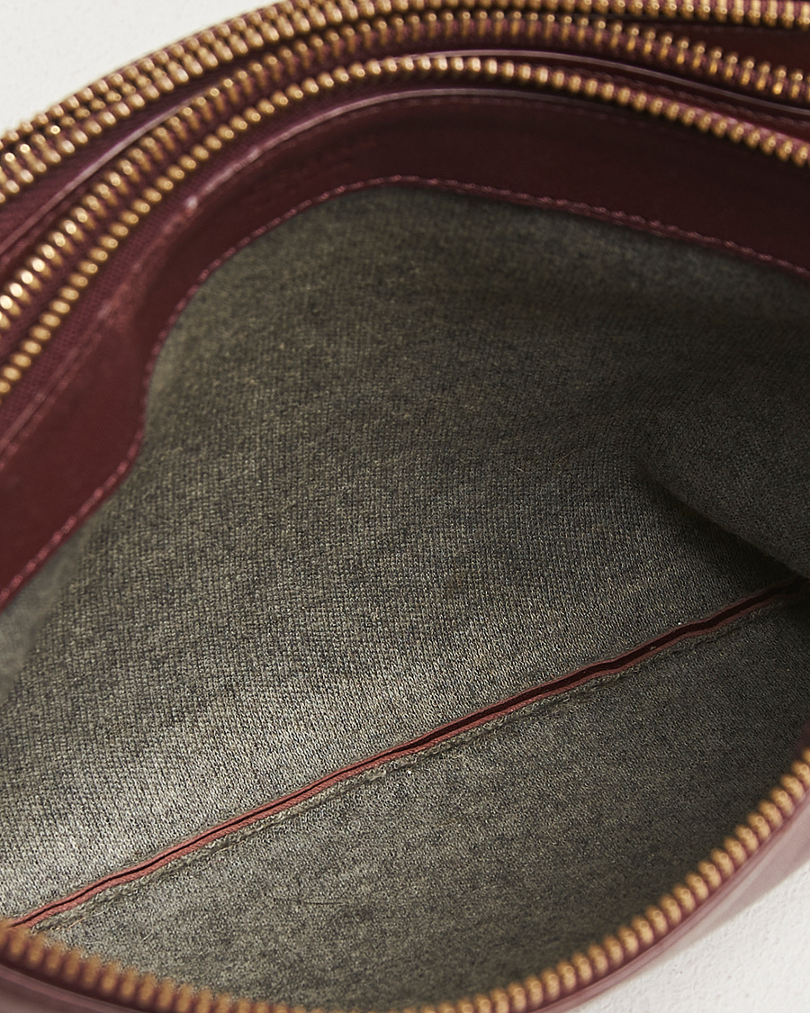 Uomini | Celine Pre-Owned Trio Bag Medium Bordeaux | Celine Pre-Owned | Trio Bag Medium Bordeaux