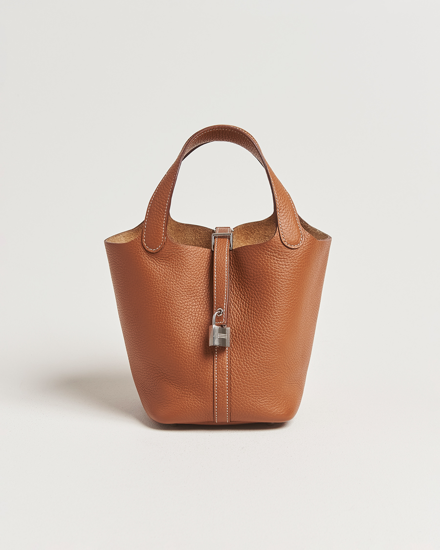 Uomini | Pre-Owned & Vintage Bags | Hermès Pre-Owned | Picotin Lock 18 Gold