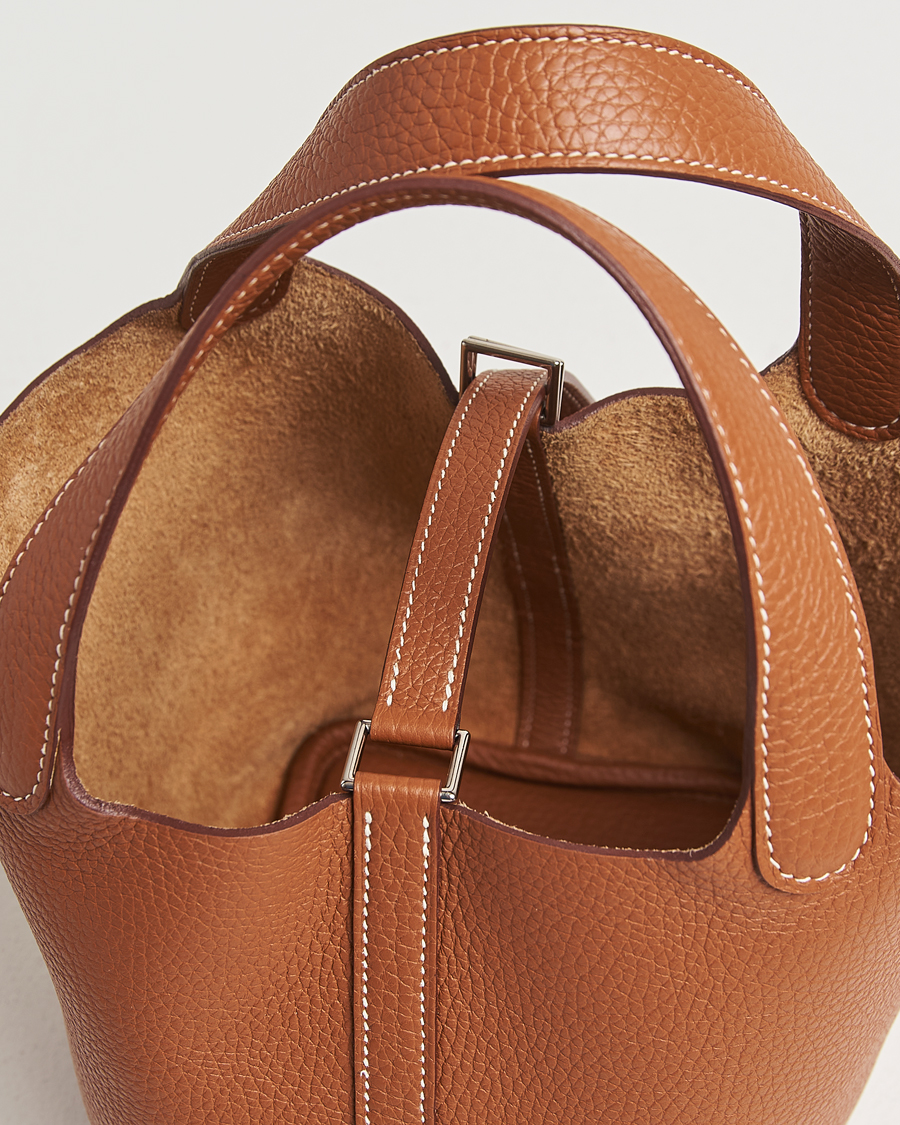 Uomini | Pre-Owned & Vintage Bags | Hermès Pre-Owned | Picotin Lock 18 Gold